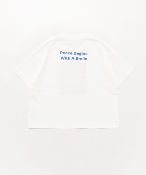 GENERATOR(ジェネレーター)の「GENERATOR/ジェネレーター Peace Begins Tシャツ(Tシャツ/カットソー・キッズ・ホワイト/ベージュ系その他/チャコールグレー・M/L/XL)」の8枚目の写真