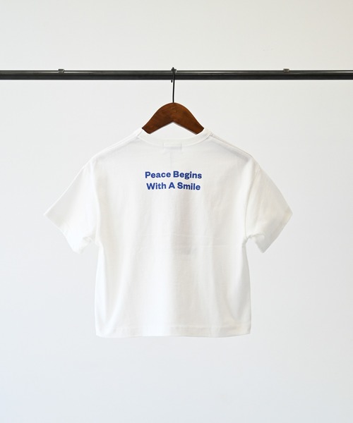 GENERATOR(ジェネレーター)の「GENERATOR/ジェネレーター Peace Begins Tシャツ(Tシャツ/カットソー・キッズ・ホワイト/ベージュ系その他/チャコールグレー・M/L/XL)」の19枚目の写真