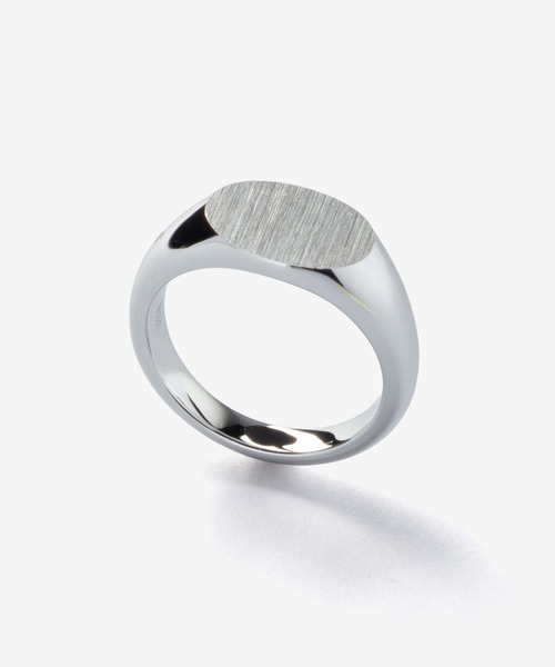 TOM WOOD（トムウッド）の「TOM WOOD Joe Ring Satin トムウッド ジョー サテン シルバー リング（リング・レディース・シルバー・48/54/50）」の10枚目の写真