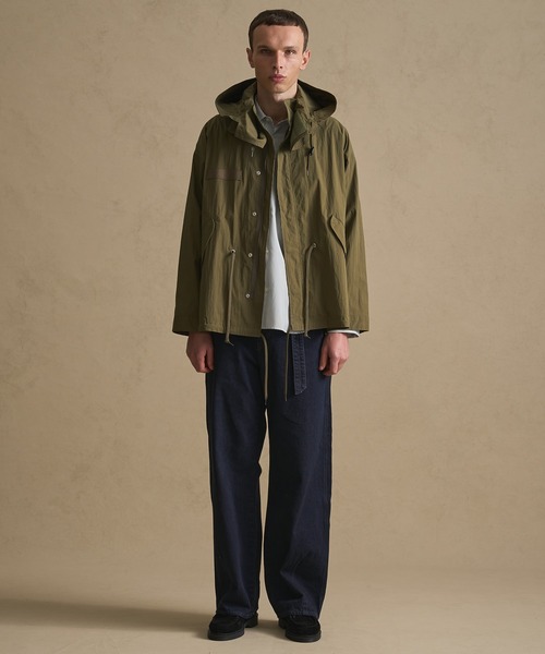 PUBLIC TOKYO（パブリックトウキョウ）の「SHIOTA BASIC ベルテッド /バレル/バレルデニム/ウォッシャブル/岡山デニム/日本製/セットアップ（デニムパンツ・メンズ・ブラック/ダークインディゴブルー・1/3/2）」の9枚目の写真