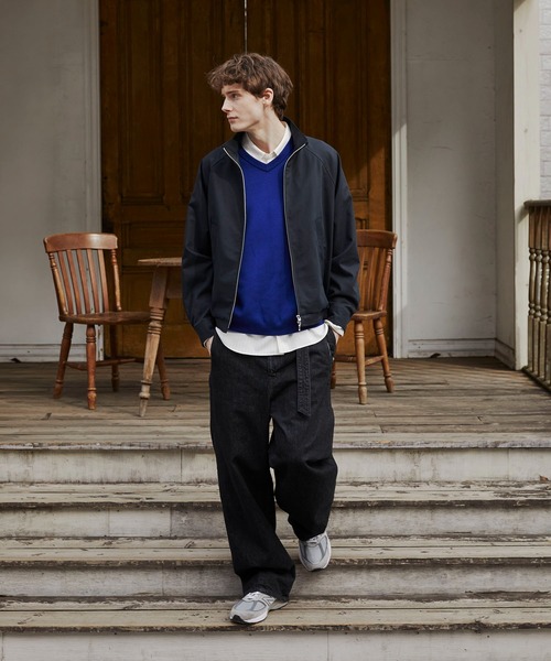 PUBLIC TOKYO（パブリックトウキョウ）の「SHIOTA BASIC ベルテッド /バレル/バレルデニム/ウォッシャブル/岡山デニム/日本製/セットアップ（デニムパンツ・メンズ・ブラック/ダークインディゴブルー・1/3/2）」の20枚目の写真