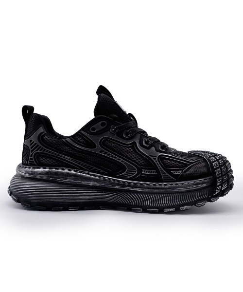 DISTORTION(ディストーション)の「ディストーション ディファイアント DISTORTION DEFIANT 5cm メンズ 厚底 スニーカー DIS25F0008(スニーカー・メンズ・White/Black・40/42/43/41)」の7枚目の写真