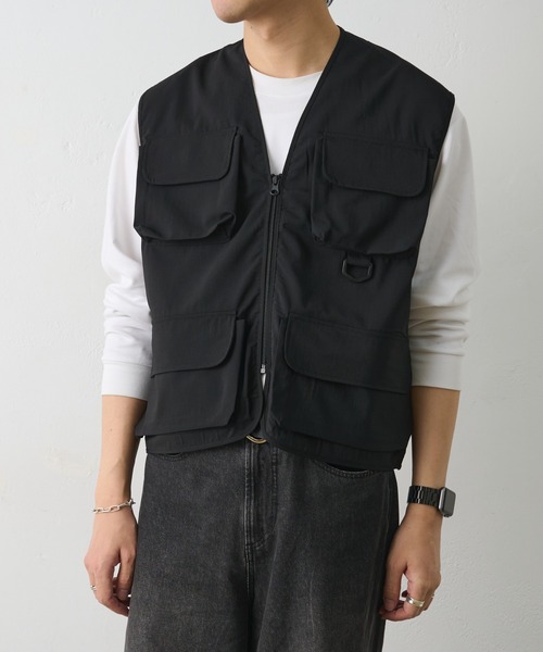 COLONY 2139（コロニートゥーワンスリーナイン）の「フィッシングベスト（ベスト・メンズ・ホワイト/ブラック・MEDIUM/LARGE）」の18枚目の写真