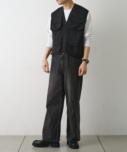 COLONY 2139（コロニートゥーワンスリーナイン）の「フィッシングベスト（ベスト・メンズ・ホワイト/ブラック・MEDIUM/LARGE）」の13枚目の写真