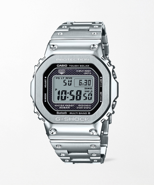 CASIO(カシオ)の「Web限定 CASIO G-SHOCK GMW-B5000D-1JF(アナログ腕時計・レディース・シルバー・FREE)」の1枚目の写真