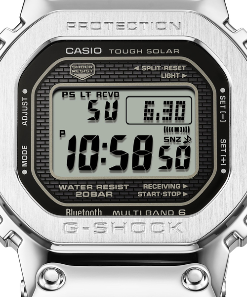 CASIO(カシオ)の「Web限定 CASIO G-SHOCK GMW-B5000D-1JF(アナログ腕時計・レディース・シルバー・FREE)」の2枚目の写真