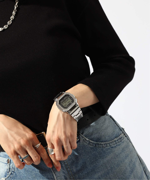 CASIO(カシオ)の「Web限定 CASIO G-SHOCK GMW-B5000D-1JF(アナログ腕時計・レディース・シルバー・FREE)」の9枚目の写真