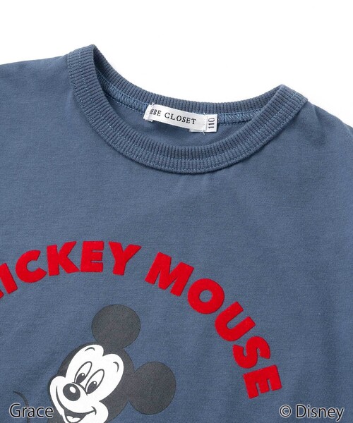 BeBe（ベベ）の「【Disney(ディズニー)】<ミッキーマウス>プリント天竺長袖Tシャツ(90~130cm)（Tシャツ/カットソー・キッズ・ピンク/ネイビー/グレー・90cm/110cm/120cm/130cm/100cm）」の20枚目の写真