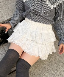 Another Branch olive des olive（アナザーブランチオリーブデオリーブ）の「ティアードミニスカート（スカート）」