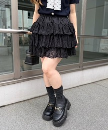 Another Branch olive des olive（アナザーブランチオリーブデオリーブ）の「ティアードミニスカート（スカート）」