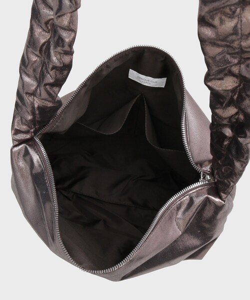 OPAQUE.CLIP（オペークドットクリップ）の「ドロストフリルハンドルA4ショルダー（ショルダーバッグ・レディース・ライトグレー/ブロンズ/ブラック/ベージュ・00）」の21枚目の写真