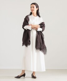 Demi-Luxe BEAMS | コットンナイロン フレア シャツワンピース(ワンピース)