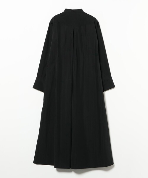 Demi-Luxe BEAMS（デミルクス ビームス）の「コットンナイロン フレア シャツワンピース（ワンピース・レディース・ブラック/ホワイト・ONE SIZE）」の16枚目の写真