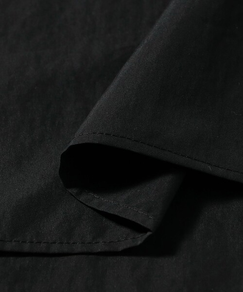 Demi-Luxe BEAMS（デミルクス ビームス）の「コットンナイロン フレア シャツワンピース（ワンピース・レディース・ブラック/ホワイト・ONE SIZE）」の18枚目の写真