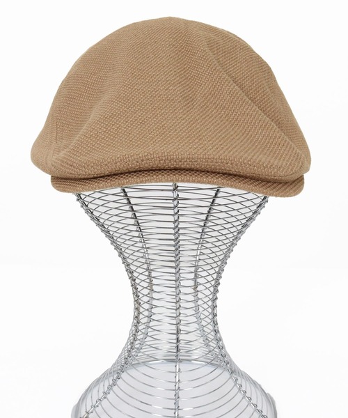 CAMBIO（カンビオ）の「mko13428- Loosely Woven Hunting Cap ハンチング(NF-261-BO019)（ハンチング/ベレー帽・メンズ・ベージュ/ブラック/ナチュラル・FREE）」の11枚目の写真