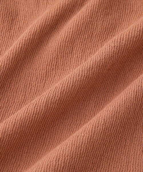 RIVE DROITE（リヴドロワ）の「【抜け感】ZIPリブニットカーディガン（カーディガン/ボレロ・レディース・カーキ/オレンジ・FREE）」の8枚目の写真