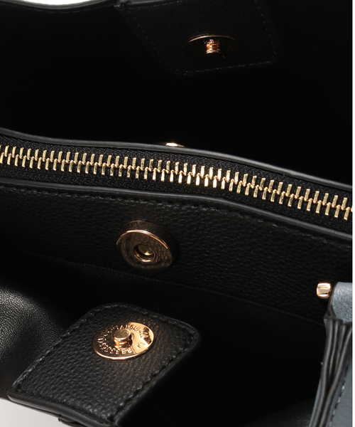 LE TALON(ルタロン)の「LETALON バイカラートート(トートバッグ・レディース・ブラック/ベージュ/アイボリー・FREE)」の10枚目の写真