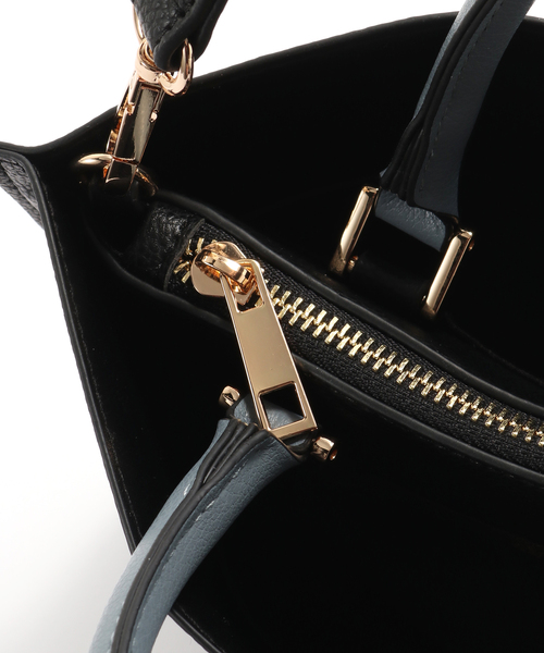 LE TALON(ルタロン)の「LETALON バイカラートート(トートバッグ・レディース・ブラック/ベージュ/アイボリー・FREE)」の11枚目の写真