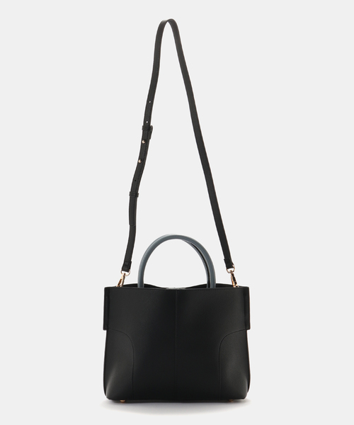 LE TALON(ルタロン)の「LETALON バイカラートート(トートバッグ・レディース・ブラック/ベージュ/アイボリー・FREE)」の12枚目の写真