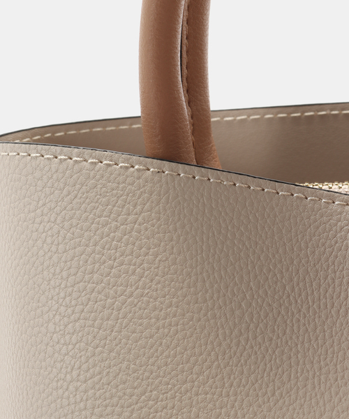 LE TALON(ルタロン)の「LETALON バイカラートート(トートバッグ・レディース・ブラック/ベージュ/アイボリー・FREE)」の16枚目の写真