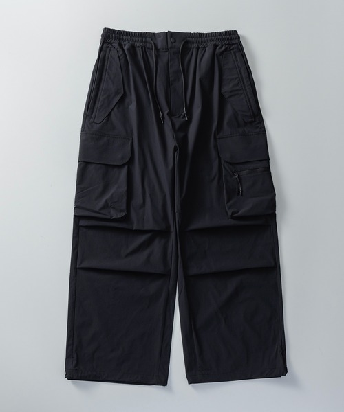 +phenix（プラスフェニックス）の「+phenix(プラスフェニックス) TECH WIDE CARGO PANTS / テック ワイド カーゴパンツ（カーゴパンツ・メンズ・ブラック/ネイビー・XL/L/M）」の12枚目の写真