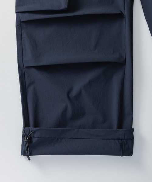 +phenix（プラスフェニックス）の「+phenix(プラスフェニックス) TECH WIDE CARGO PANTS / テック ワイド カーゴパンツ（カーゴパンツ・メンズ・ブラック/ネイビー・XL/L/M）」の17枚目の写真