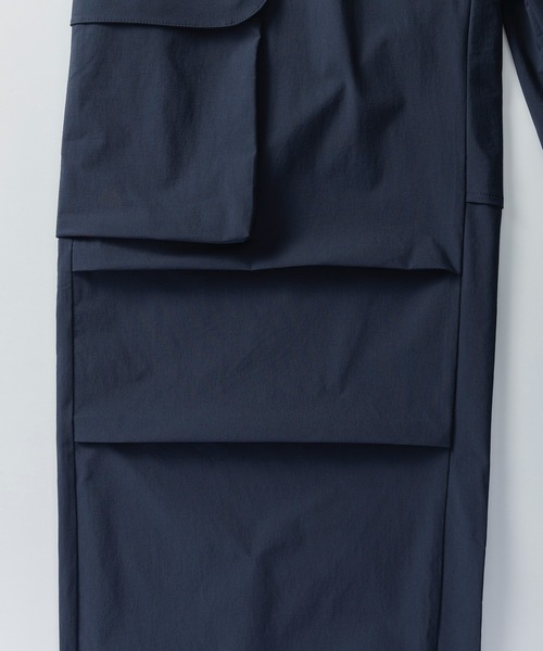 +phenix（プラスフェニックス）の「+phenix(プラスフェニックス) TECH WIDE CARGO PANTS / テック ワイド カーゴパンツ（カーゴパンツ・メンズ・ブラック/ネイビー・XL/L/M）」の18枚目の写真