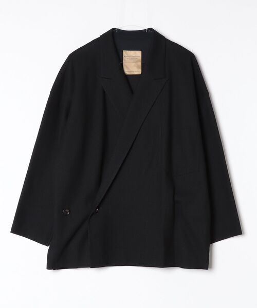 ROBES&CONFECTIONS(ローブスコンフェクションズ)の「Robes&Confections/ローブス&コンフェクションズ/ノベルカノコ JKT(その他アウター・レディース・ブラック・3/1)」の4枚目の写真