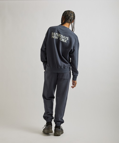 Saturdays NYC（サタデーズ ニューヨークシティ ）の「Abrams Ozone Washed Sweatpants（その他パンツ・メンズ・ネイビー/スミクロ・L/XL/M/S）」の4枚目の写真