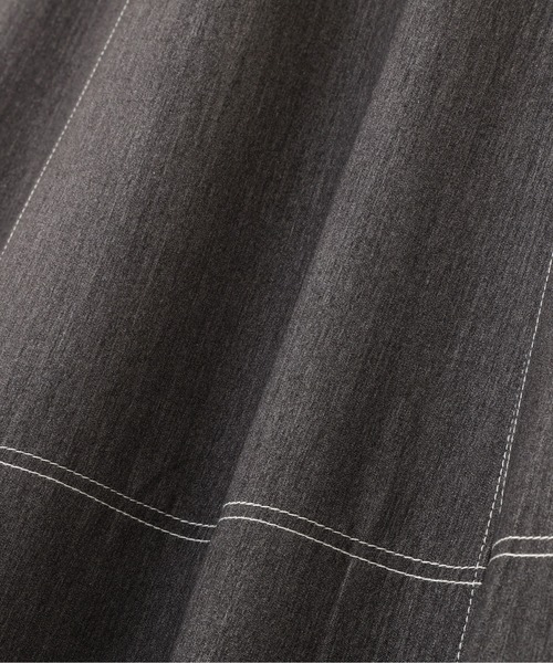 JILL by JILL STUART(ジルバイジルスチュアート)の「バイカラーステッチAラインフレアスカート(スカート・レディース・グレー/ネイビー/ベージュ・MEDIUM/SMALL)」の5枚目の写真