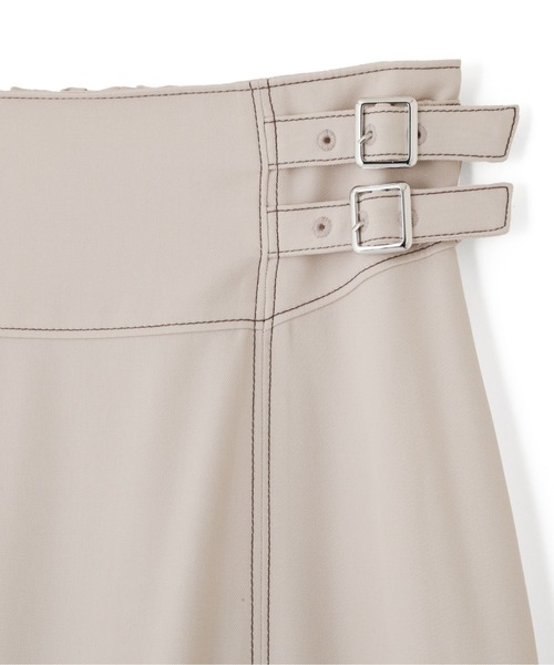 JILL by JILL STUART(ジルバイジルスチュアート)の「バイカラーステッチAラインフレアスカート(スカート・レディース・グレー/ネイビー/ベージュ・MEDIUM/SMALL)」の11枚目の写真