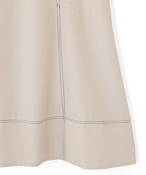 JILL by JILL STUART(ジルバイジルスチュアート)の「バイカラーステッチAラインフレアスカート(スカート・レディース・グレー/ネイビー/ベージュ・MEDIUM/SMALL)」の12枚目の写真