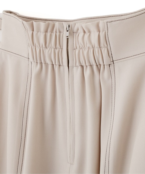 JILL by JILL STUART(ジルバイジルスチュアート)の「バイカラーステッチAラインフレアスカート(スカート・レディース・グレー/ネイビー/ベージュ・MEDIUM/SMALL)」の13枚目の写真