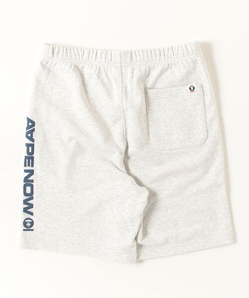 AAPE BY A BATHING APE（エーエイプバイアベイシングエイプ）の「AAPE NOW SWEAT SHORTS（スウェットパンツ・メンズ・オフホワイト・MEDIUM/LARGE/X-LARGE/SMALL/XX-LARGE）」の5枚目の写真