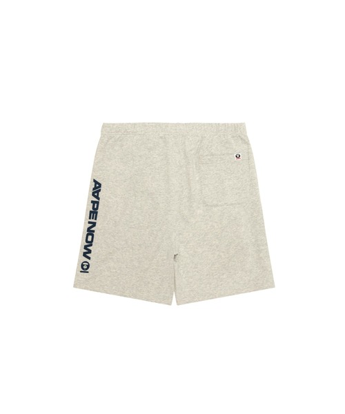 AAPE BY A BATHING APE（エーエイプバイアベイシングエイプ）の「AAPE NOW SWEAT SHORTS（スウェットパンツ・メンズ・オフホワイト・MEDIUM/LARGE/X-LARGE/SMALL/XX-LARGE）」の2枚目の写真