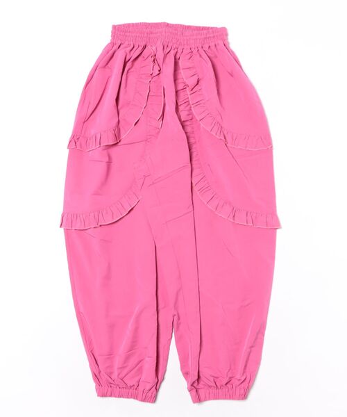 unica(ユニカ)の「ダブルフリルジョガーパンツ laides(その他パンツ・レディース・ピンク/ブラック/グレー・F)」の10枚目の写真