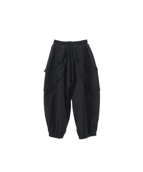 unica(ユニカ)の「ダブルフリルジョガーパンツ laides(その他パンツ・レディース・ピンク/ブラック/グレー・F)」の6枚目の写真