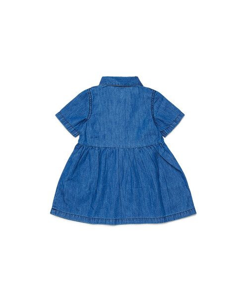 DIESEL(ディーゼル)の「ベビー デニムドレス DERLIB(シャツワンピース・キッズ・インディゴブルー・24M/12M/36M)」の3枚目の写真