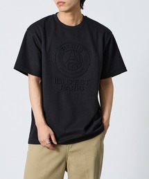 [PARIS SAINT-GERMAIN/パリ・サン＝ジェルマン] PSGエンボスロゴ ショートスリーブTシャツ