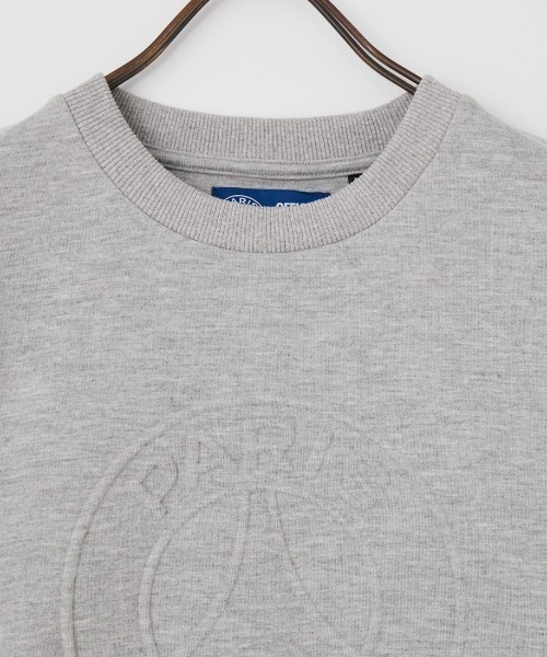 PARIS SAINT-GERMAIN（パリサンジェルマン）の「[PARIS SAINT-GERMAIN/パリ・サン＝ジェルマン] PSGエンボスロゴ ショートスリーブTシャツ（Tシャツ/カットソー・メンズ・ブラック/ライトグレー・XL/L/M）」の5枚目の写真