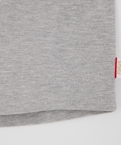 PARIS SAINT-GERMAIN（パリサンジェルマン）の「[PARIS SAINT-GERMAIN/パリ・サン＝ジェルマン] PSGエンボスロゴ ショートスリーブTシャツ（Tシャツ/カットソー・メンズ・ブラック/ライトグレー・XL/L/M）」の7枚目の写真