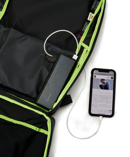 NOLLEY’S（ノーリーズ）の「【beruf baggage/ベルーフ バゲッジ】brf-GR05-HA URBAN EXPLORER 20（バックパック/リュック・メンズ・ブラック・FREE）」の10枚目の写真