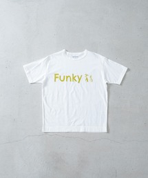 quadro（クオドロ）の「30/1度詰天竺プリントクルーT（Tシャツ/カットソー）」