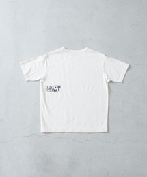 quadro（クオドロ）の「30/1度詰天竺プリントクルーT（Tシャツ/カットソー）」