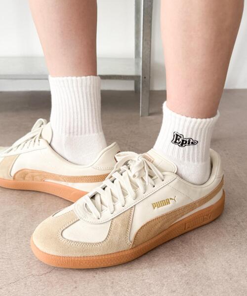 WEGO（ウィゴー）の「WEGO/Epic刺繍ロゴアンクルパイルソックス（ソックス/靴下・メンズ・ブラック/ホワイト・25-27CM）」の4枚目の写真