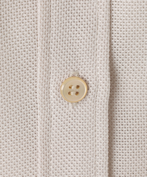 Noble（ノーブル）の「ブリーズメッシュフードシャツ（シャツ/ブラウス・レディース・スミクロ/アイボリー・FREE）」の12枚目の写真