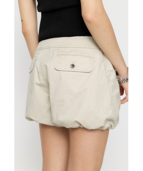 LAGUA GEM(ラグアジェム)の「WASH DRAWERS ショートパンツ(その他パンツ・レディース・アイボリー/ブラック/カーキ・X-SMALL/SMALL/MEDIUM)」の15枚目の写真