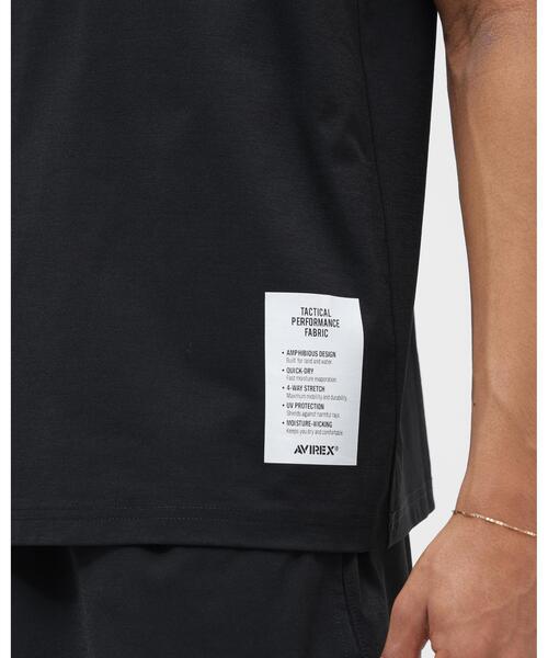 AVIREX(アヴィレックス)の「DRYFLEX UTILITY SLEEVELESS T-SHIRT / ドライフレックス ユーティリティ ノースリーブ / AVIREX / アヴィレックス(その他トップス・メンズ・ブラック/ホワイト・2XL/L/M/XL)」の16枚目の写真