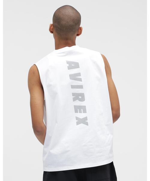 AVIREX(アヴィレックス)の「DRYFLEX UTILITY SLEEVELESS T-SHIRT / ドライフレックス ユーティリティ ノースリーブ / AVIREX / アヴィレックス(その他トップス・メンズ・ブラック/ホワイト・2XL/L/M/XL)」の21枚目の写真