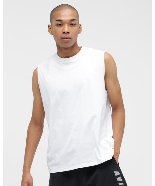 AVIREX(アヴィレックス)の「DRYFLEX UTILITY SLEEVELESS T-SHIRT / ドライフレックス ユーティリティ ノースリーブ / AVIREX / アヴィレックス(その他トップス・メンズ・ブラック/ホワイト・2XL/L/M/XL)」の10枚目の写真